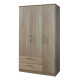 Destiny 3 Door 2 Drawer Wardrobe